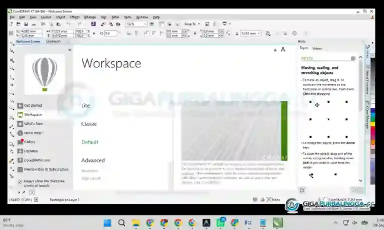 Download CorelDRAW X7 Gigapurbalingga Terbaru