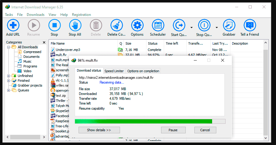 Internet Download Manager IDM Alternatives