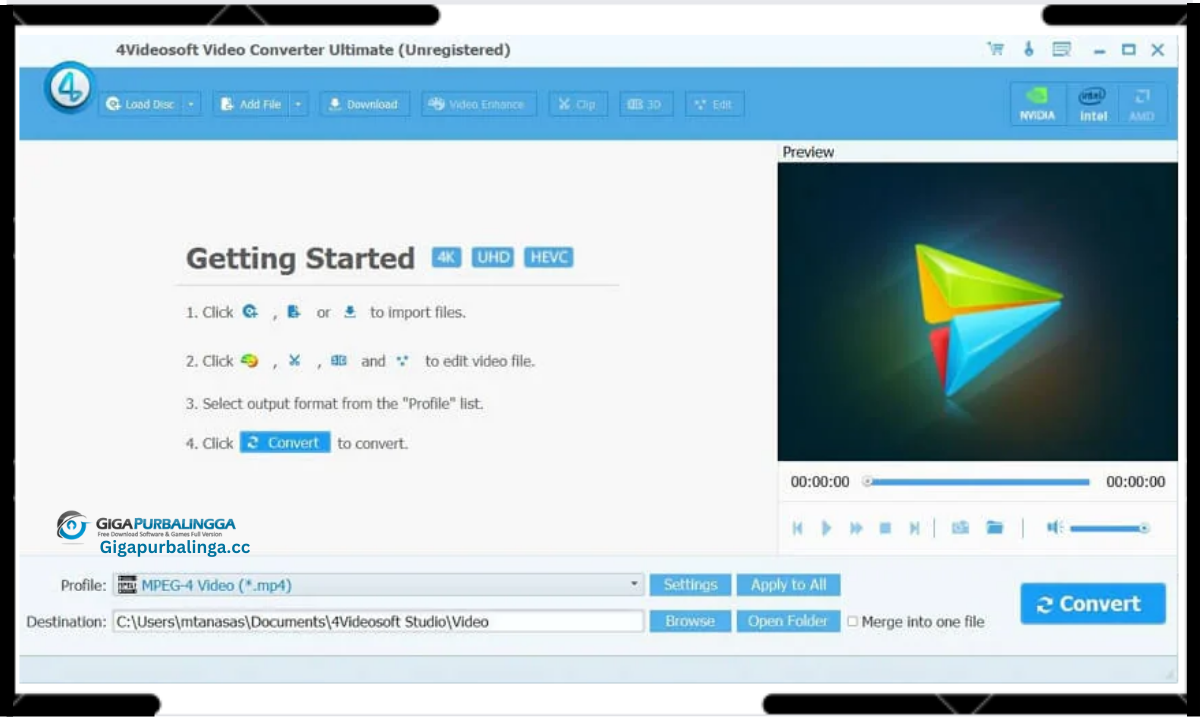 4Videosoft Video Converter Download