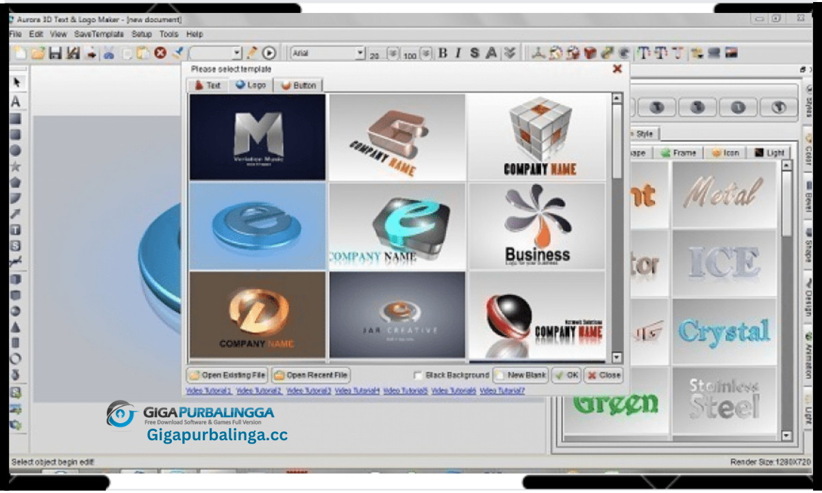 Aurora 3D Text and Logo Maker Download
