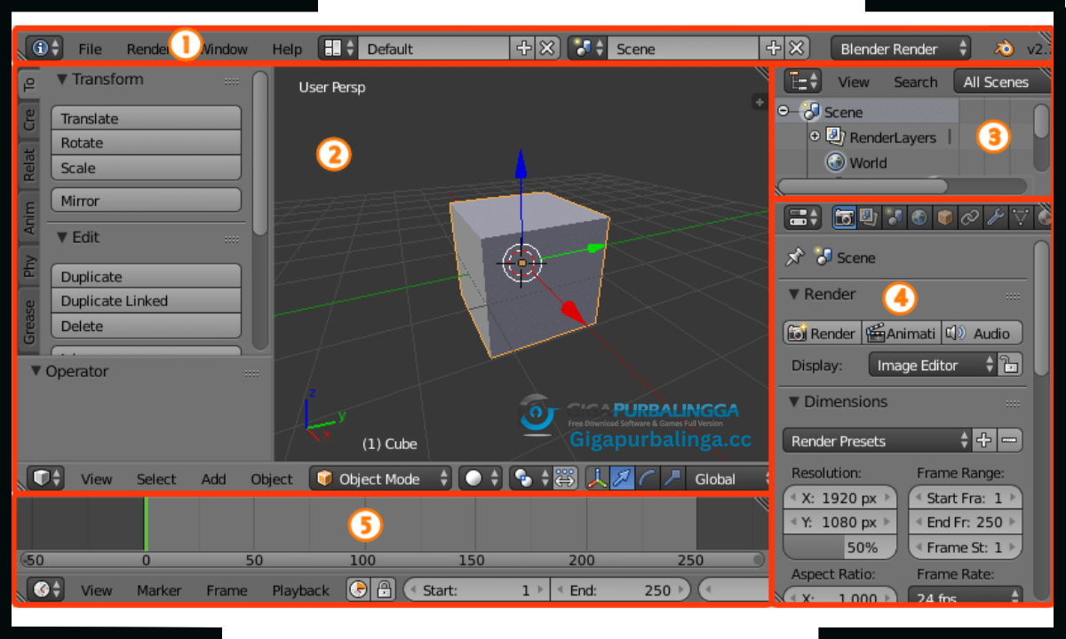 Blender Terbaru Download