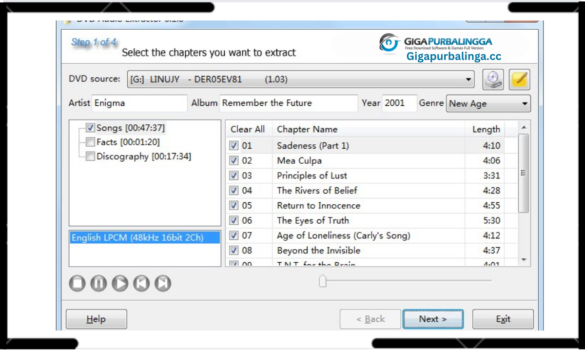 DVD Audio Extractor Download
