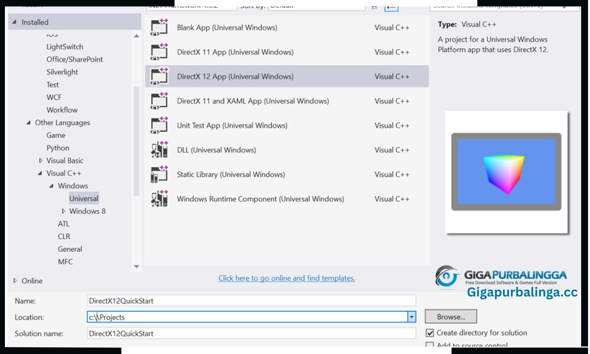 DirectX 12 download