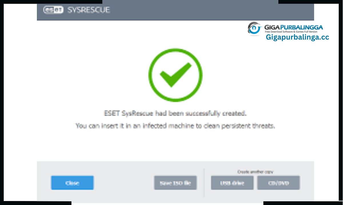 ESET SysRescue Live download