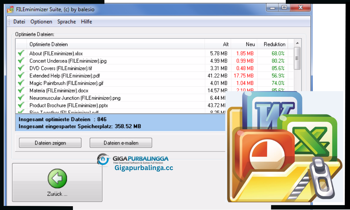 FILEminimizer Suite Download