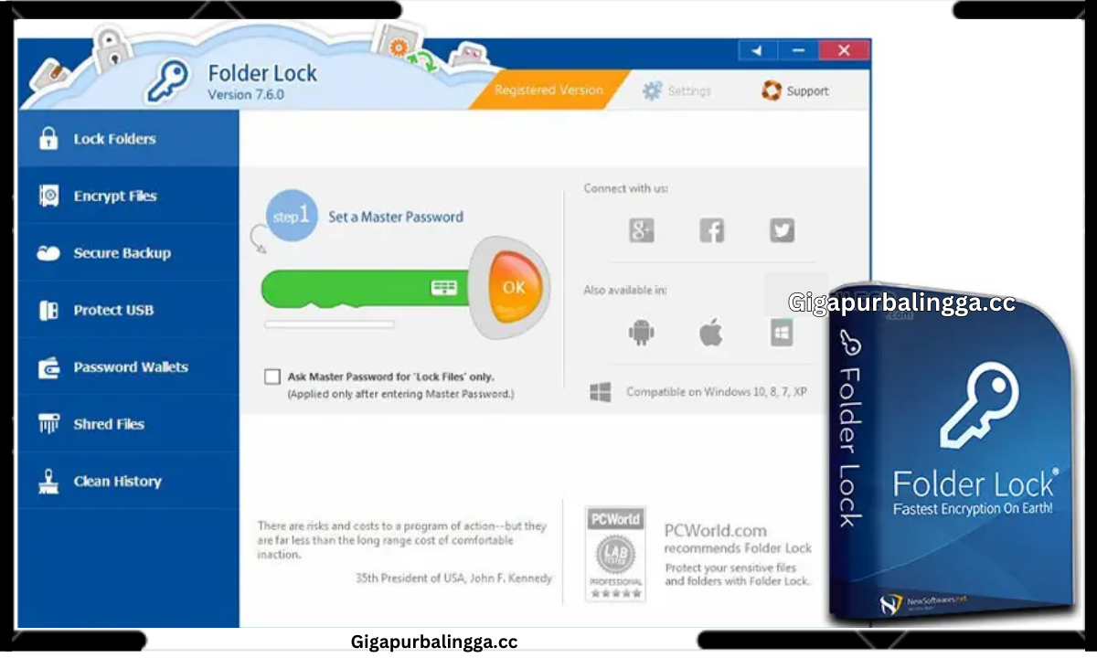 Folder Lock Gigapurbalingga