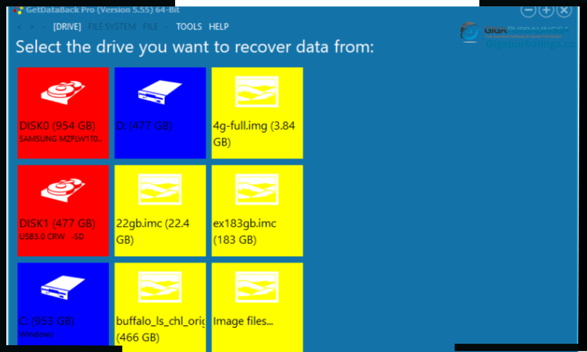 GetDataBack for NTFS and FAT Download