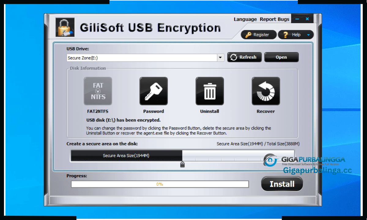 GiliSoft USB Stick Encryption Download