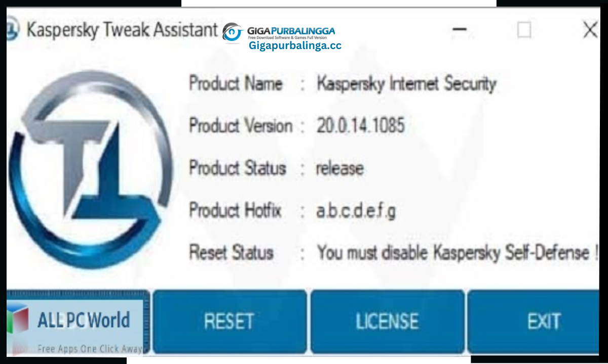 Kaspersky Tweak Assistant Download