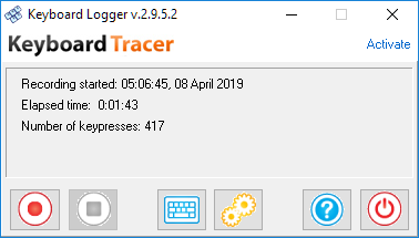 Keyboard Tracer Full