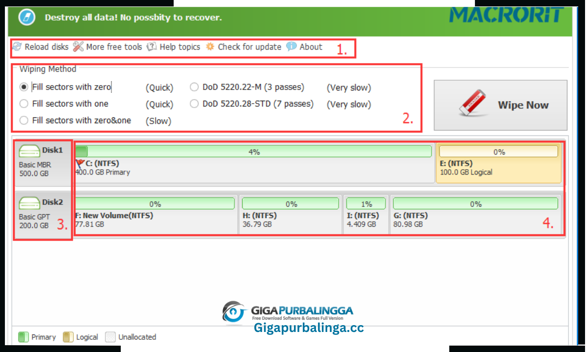 Macrorit Disk Partition Wiper download Macrorit Disk Partition Wiper download