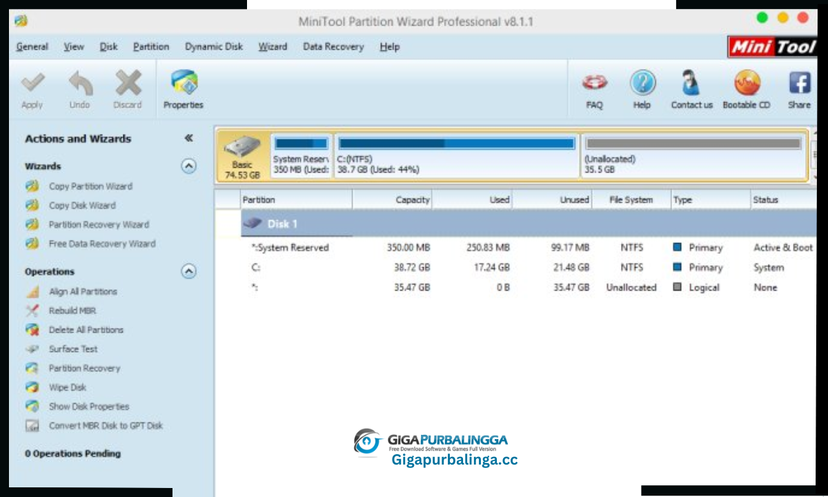 Minitool Partition Wizard Download