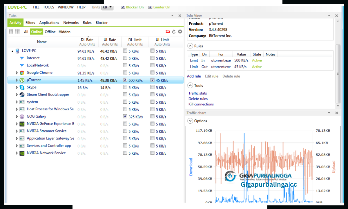NetLimiter Pro Download