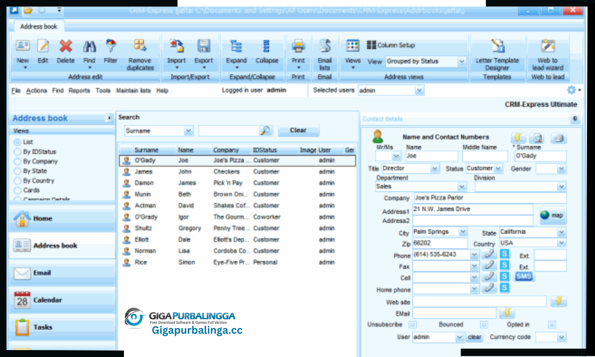 PGCSoft CRM Express Professional Download 