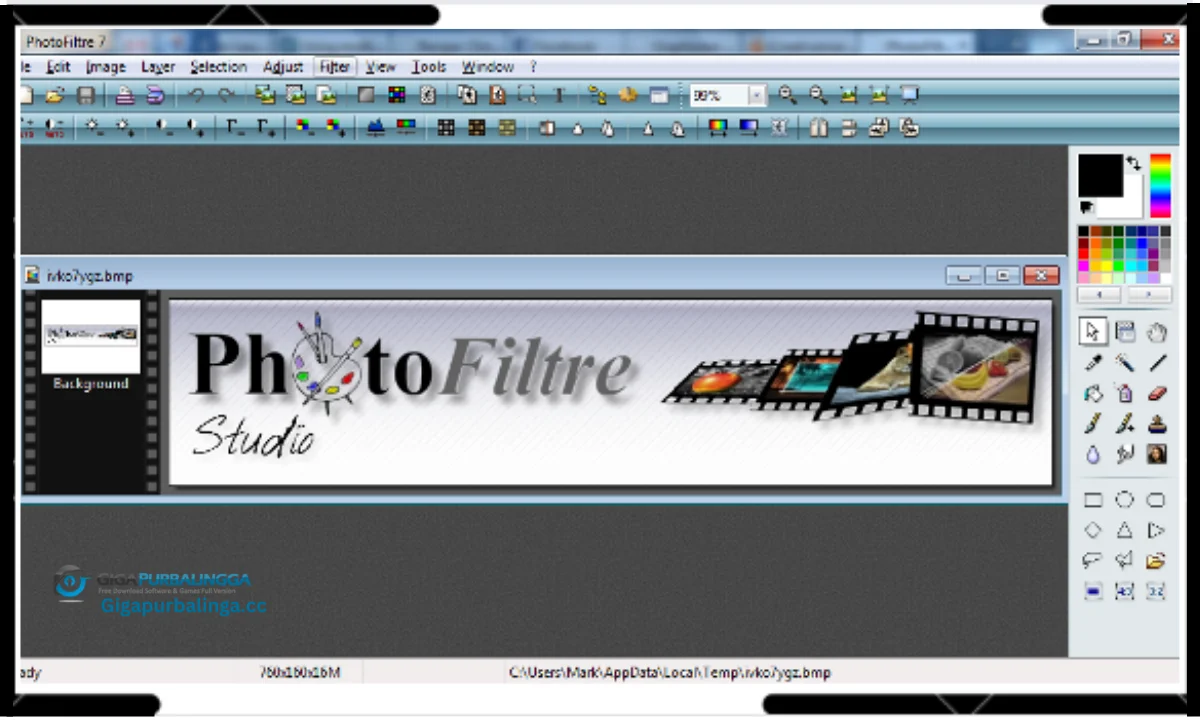 PhotoFiltre Studio X Download