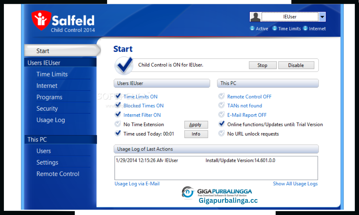 Salfeld Child Control Download