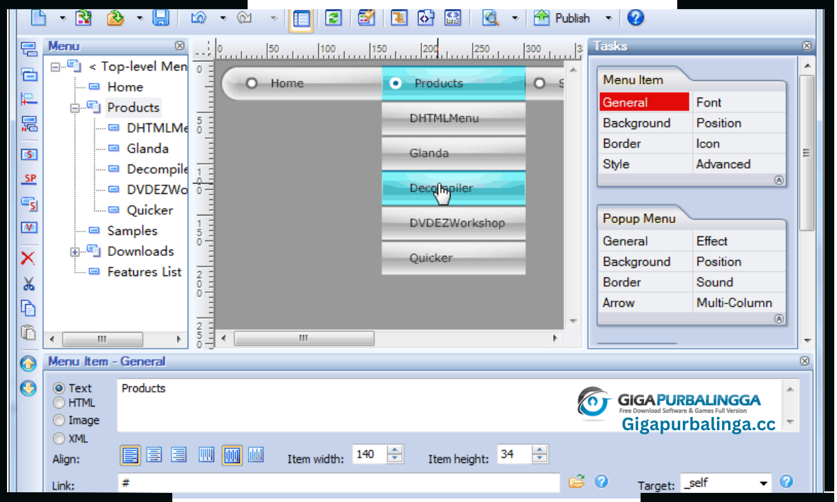 Sothink Flash Menu download