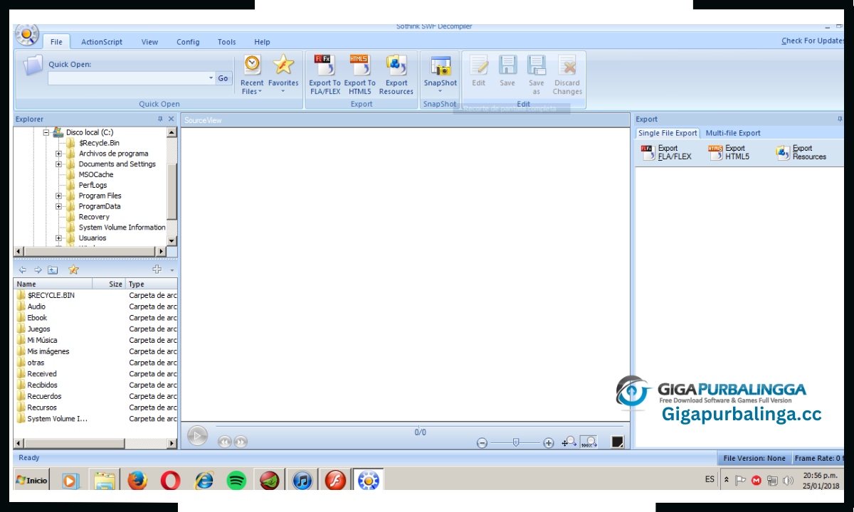 Sothink SWF Decompiler Download
