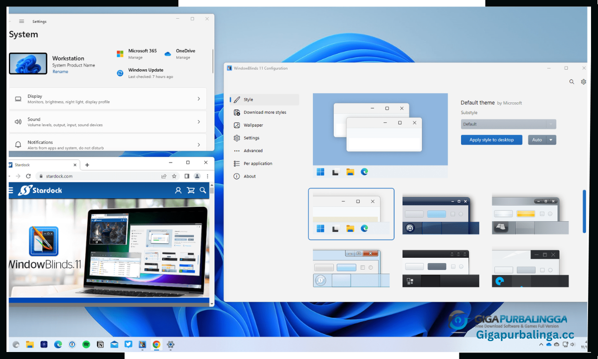 Stardock WindowBlinds Download