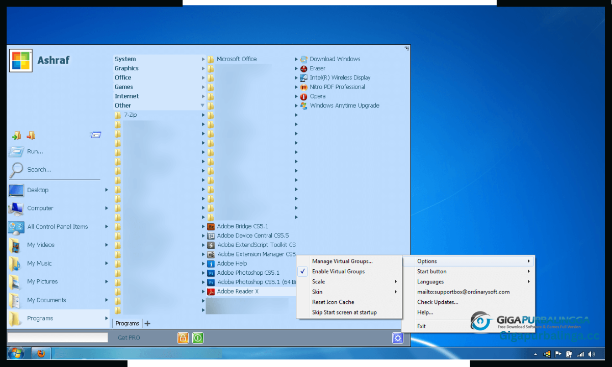 Start Menu X Pro 8 Download