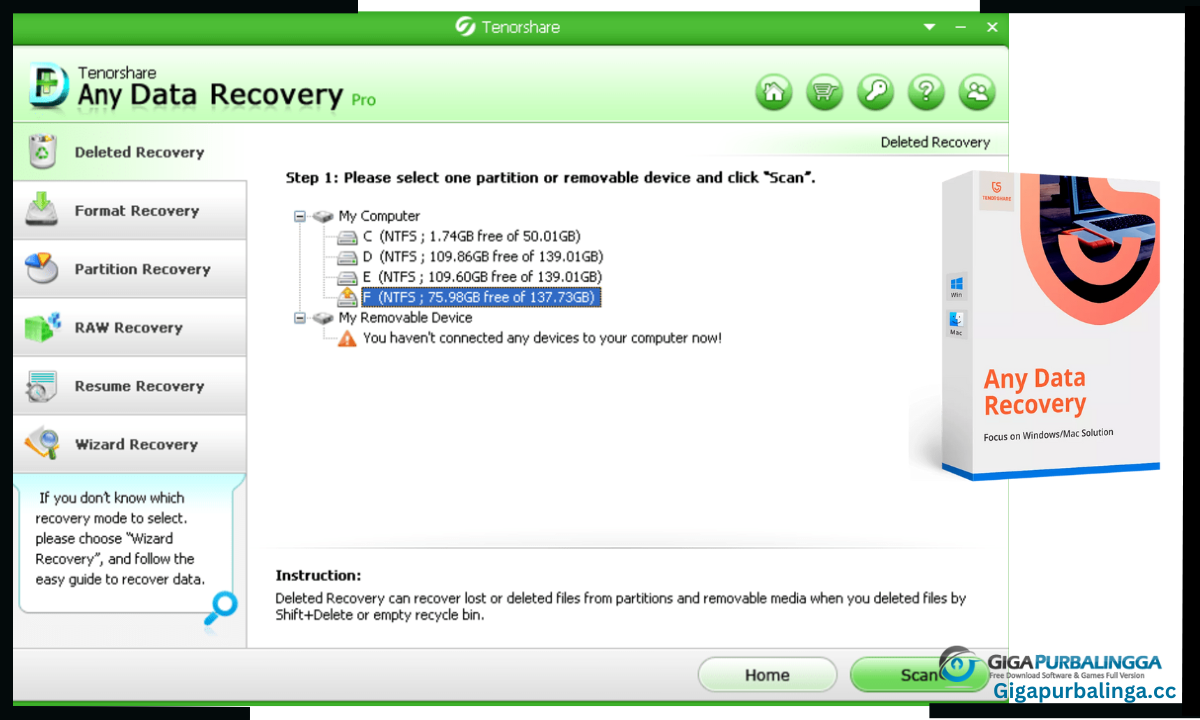 Tenorshare Any Data Recovery Pro Download