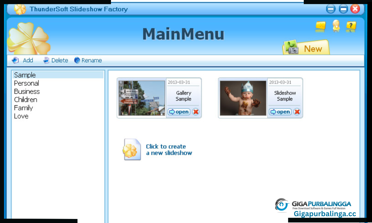 Thundersoft Slideshow Factory Download 