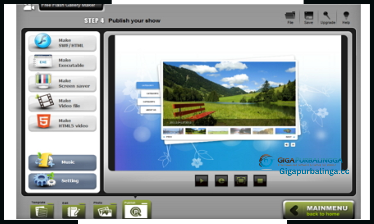Ultraslideshow Flash Creator download