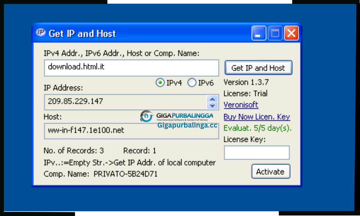 Veronisoft Get IP Download