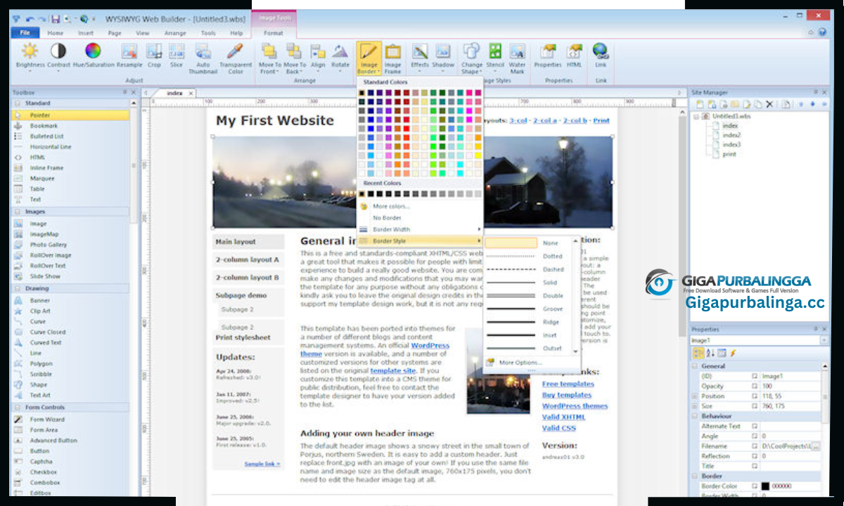 WYSIWYG Web Builder Download