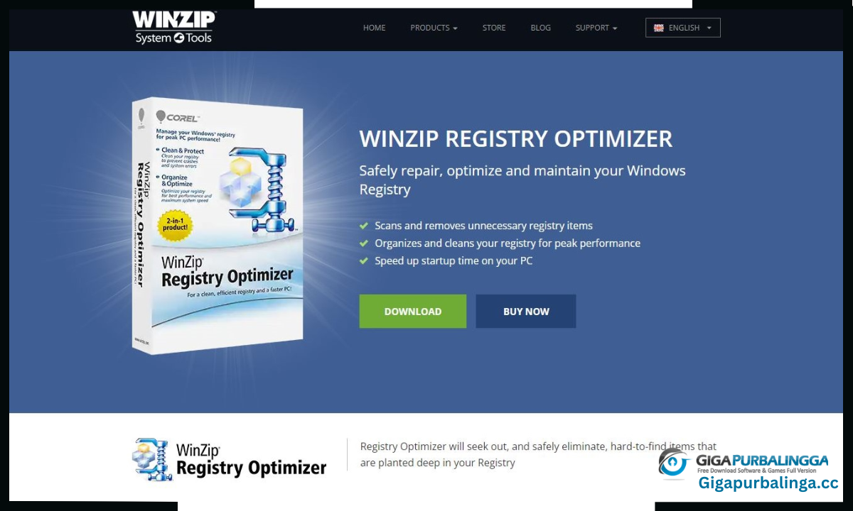 WinZip Registry Optimizer Download WinZip Registry Optimizer Download