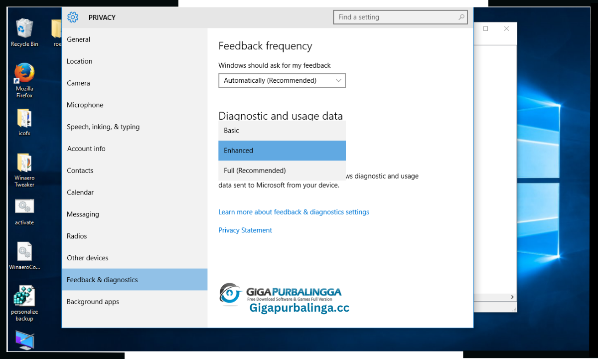 Windows 10 Tracking Disable Tool Download