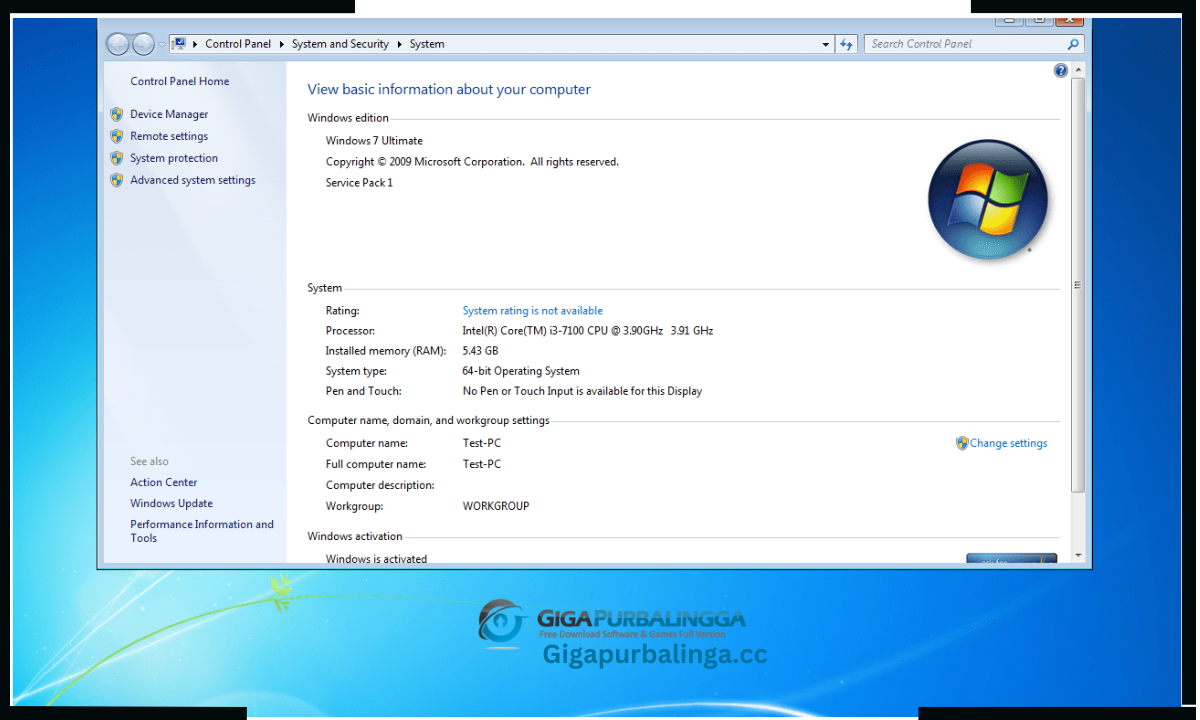Windows 7 Ultimate x64 download