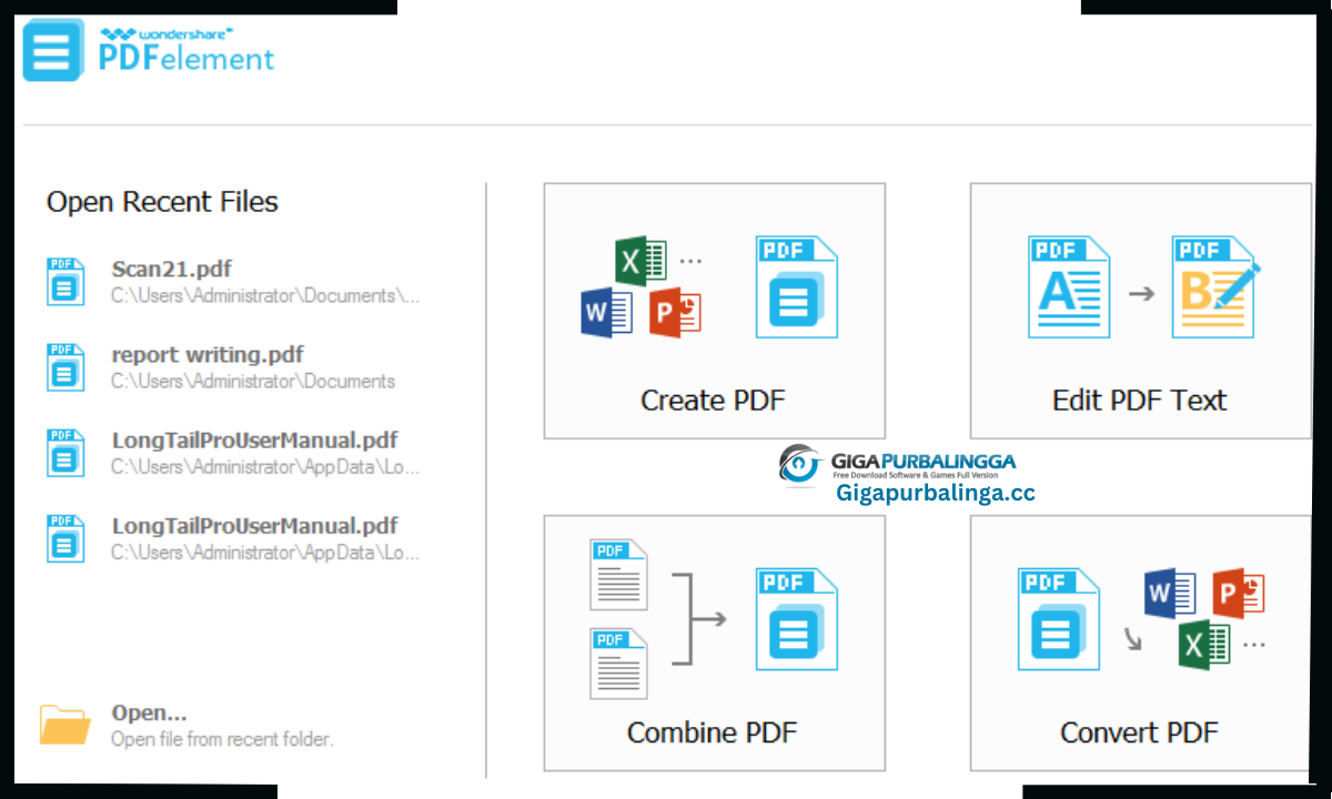 Wondershare PDF Editor Download 