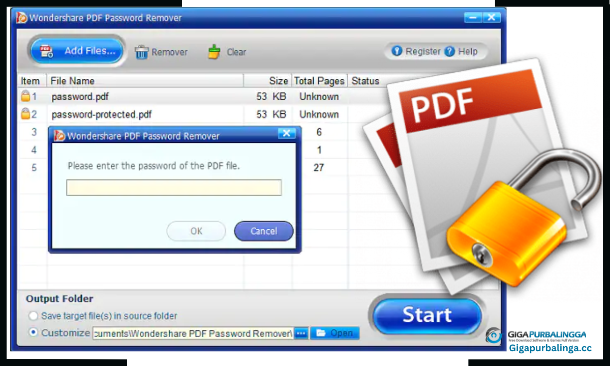 Wondershare PDF Password Remover download