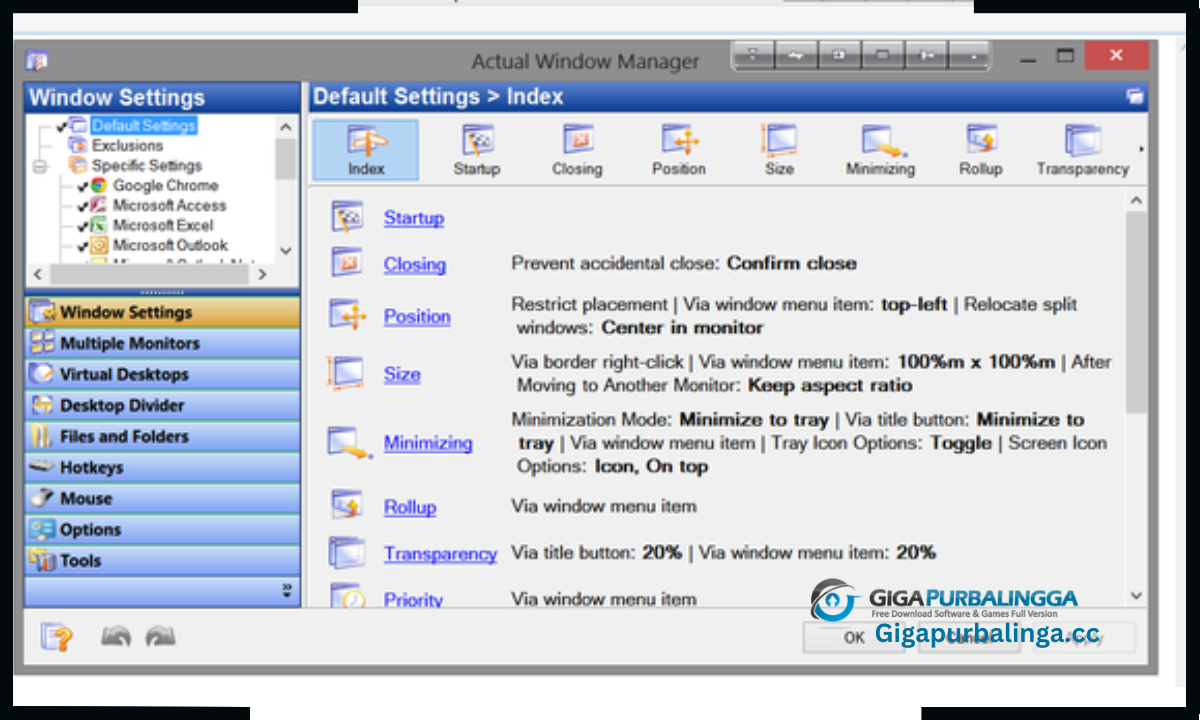 actual window manager Download actual window manager Download