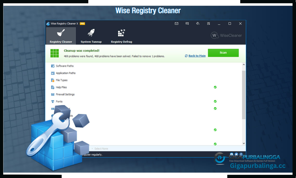 wise registry cleaner pro Download