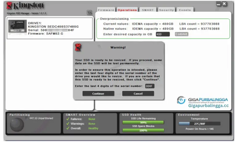 Kingston SSD Manager Free Download