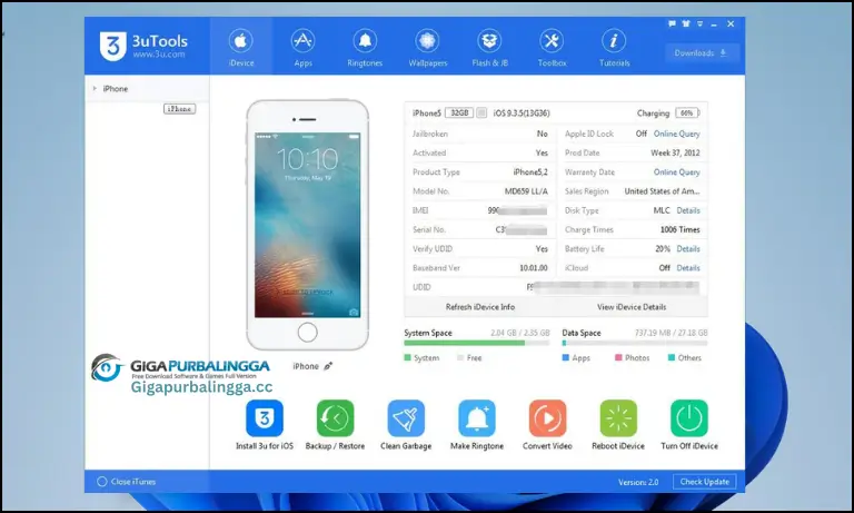 3uTools Download Full Crack Activated