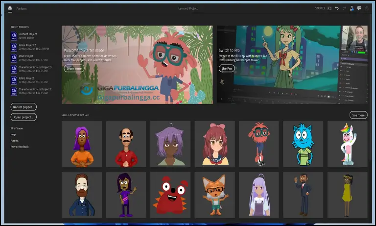 Adobe Character Animator Full Activated Download