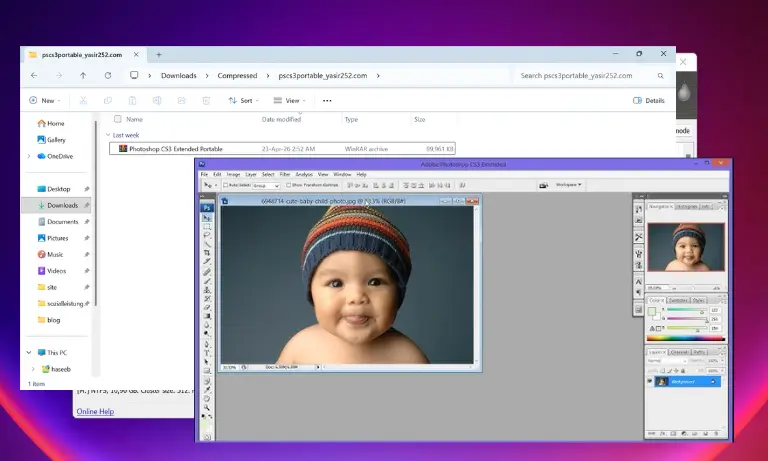 adobe photoshop cs3 portable 64 bit free download