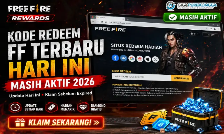 kode redeem ff terbaru hari ini masih aktif 2026