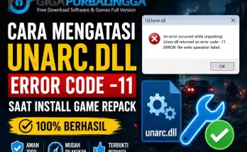 Cara Mengatasi Gagal Install Game Akibat Unarc.dll Error Code -11